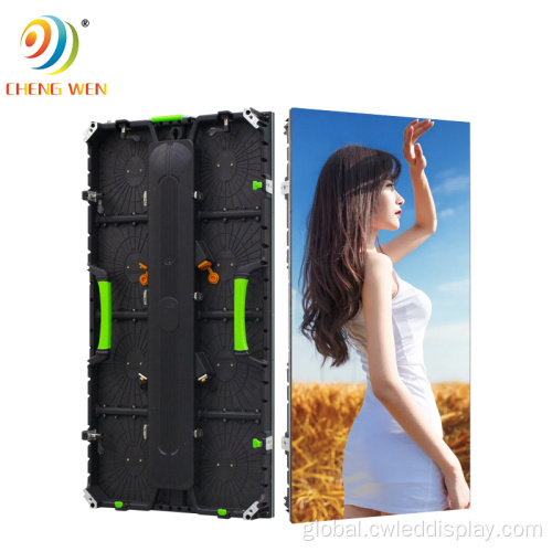 Outdoor Led Screen Sizes High Resolution P4.81 500x1000mm LED Display Screen Factory